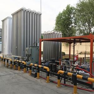 工业加气站撬泵lng cng lcng lcng加气站挂载液氮增压泵
