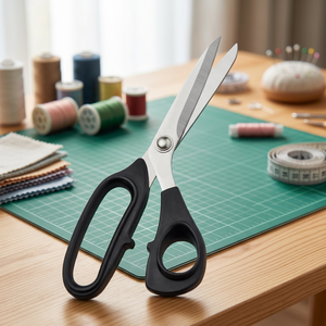 Ciseaux professionnels en gros pour la maison, en acier inoxydable, couleur personnalisée, poignée souple, outils de coupe multi-usages - Product Image 4