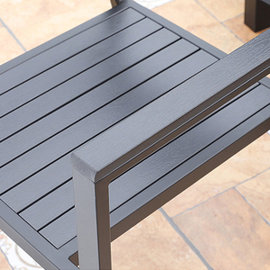 Nuevo Producto 2020, Venta al por Mayor de Fábrica, Juego de <span class=keywords><strong>Mesa</strong></span> de Comedor de Madera y Plástico para Jardín Exterior, 10 Plazas, <span class=keywords><strong>Extensible</strong></span> - Product Image 4