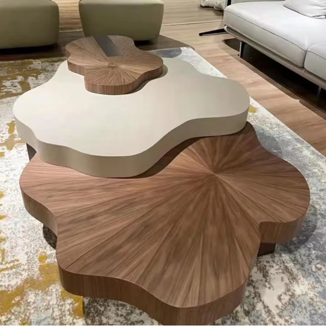 MDF + metallo + pietra