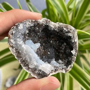 عالية الجودة بلورات طبيعية حجارة الشفاء الكوارتز الخام الجيود الكوارتز العقيق جيود بلورية للزينة - Product Image 4