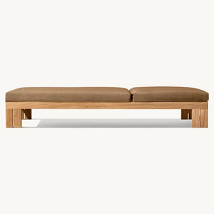 Lettino Prendisole per Hotel, Villa e Piscina, Sdraio <span class=keywords><strong>da</strong></span> Esterno in Teak, Sedie <span class=keywords><strong>da</strong></span> Spiaggia di Lusso per Resort - Product Image 5