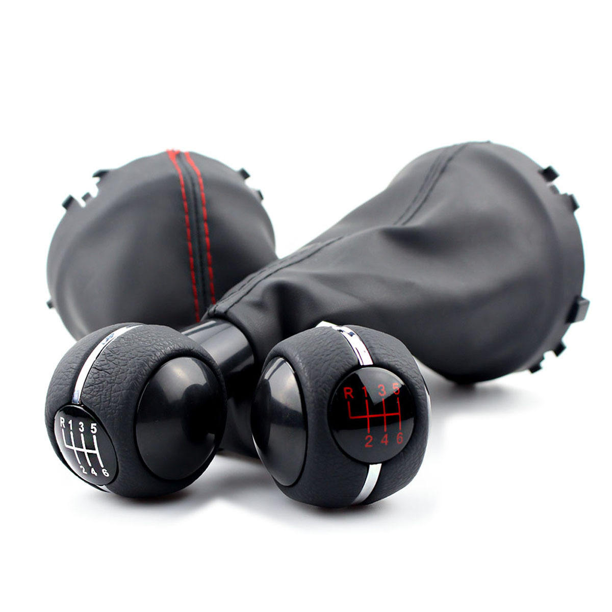 Línea negra, texto negro, 5 marchas.