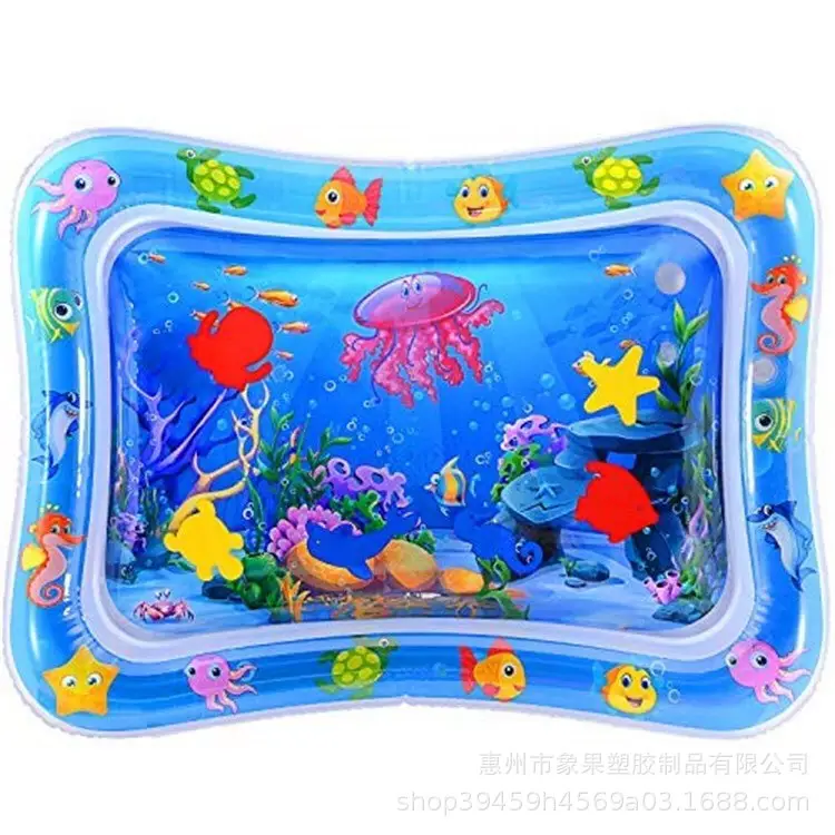 Miglior Pvc eco-friendly bambino pancia tempo acqua gioco materassino giochi all'aperto tappetino gonfiabile acqua