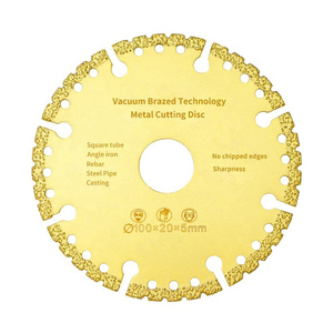 Lame de scie diamantée circulaire brasée sous vide Royal Sino Dry Cutting Metal Cutting Disc - Product Image 1