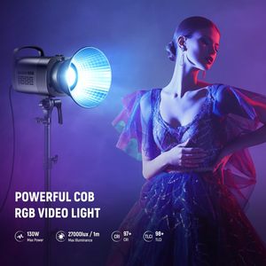 Lumière vidéo <span class=keywords><strong>LED</strong></span> RVB <span class=keywords><strong>NEEWER</strong></span> CB100C 130W, pleine couleur 2700K-6500K, sortie continue silencieuse, monture Bowens pour éclairage photographique - Product Image 2