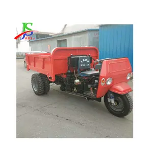 tricycle low dumper small mining dumper truck for sale Stable performance three wheel mini truck