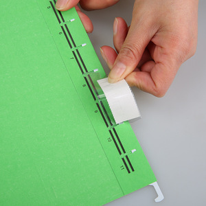 Carpeta de archivos colgante, soporte de archivos de suspensión <span class=keywords><strong>A4</strong></span>, carpeta colgante, archivos de suspensión de archivador con pestaña y etiqueta - Product Image 5