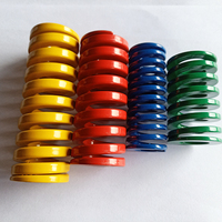 Ressorts de compression en acier pour moules, conformes ISO 10243, fabrication 2022, ressorts bleus