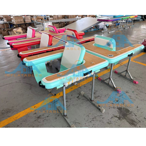 سعر المصنع نفخ العائمة حمام السباحة كرسي المياه/كرسي استرخاء مع مقعد بحمالة مريحة لحمام السباحة - Product Image 5