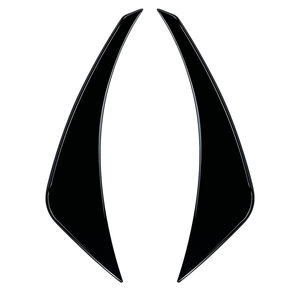 Mazda Miata MX-5 ND 2016+ Side Air Blade Diffuser Carbon Fiber Texture Adhesive Body Stickers Fender Decals - Product Image 5