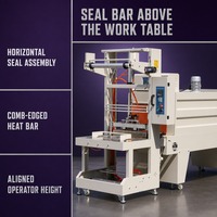 Machine de scellage à bande professionnelle semi-automatique pour emballage, équipement de scellage thermique de précision
