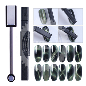 Hali 1kg Gel de Uñas Efecto Ojo de Gato, Laca en Polvo Magnética para Arte de Uñas 3D, Gel Magnético LED UV Removible Semipermanente - Product Image 3