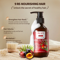 OKADY Losion Minyak Bhatana 9-in-1 untuk Semua Jenis Rambut, Menutrisi, Memperbaiki, Memperkuat, Anti-Ketombe, Menghaluskan, Melembapkan, untuk Pria & Wanita