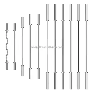 바벨 컬 바 굽힘 바 강도 훈련 역도 피트니스 장비 실내 운동 장비 컬 바