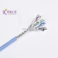 Cable de Internet de Alta Velocidad KableTex, UTP, FTP, SFTP, Cat7, Cat8, 23AWG, 4 Pares, Conductor Sólido, Revestimiento de PVC, Cables de Comunicación