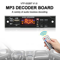 Module de carte de décodage d'autoradio Bluetooth MP3 VIRE 5V ou 12V USB TF USB FM