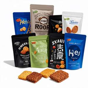 Sacs d'emballage pour café en plastique PE biodégradable, à fond plat, avec fermeture éclair, refermables, 100g, 250g, 500g, 1kg - Product Image 4