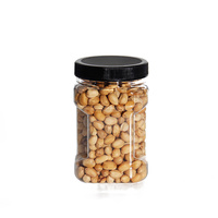Cylindre rond en plastique Pet de 2800ml, avec large bouche, pour Bar à bonbons, emballage alimentaire, 10 pièces