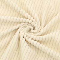 Tissu d'ameublement 100 % polyester tissé respirant en velours côtelé rayé pour canapé, série hiver, textiles de maison – Prix de gros