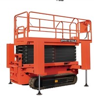 Schnellhub-Elektro-Scherenhebebühne 84 Sek. Hubgeschwindigkeit 6-8m Höhe 230kg Traglast 4-Personen-Kapazität für Restaurant-Küchenrenovierung