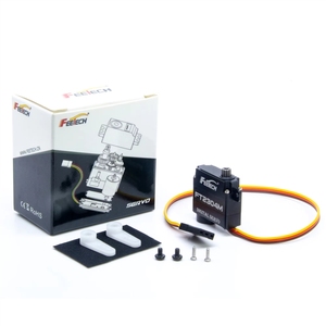 Servo Digital sin Núcleo con Engranaje de Acero y Carcasa Metálica UAV FEETECH FT2304M 6V 3KG.CM para Helicóptero RC <span class=keywords><strong>Trex</strong></span> 450 500 <span class=keywords><strong>3D</strong></span> - Product Image 5