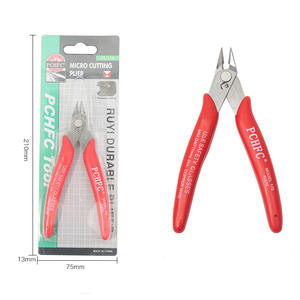 คีมตัดลวดขนาดเล็ก YTH 5 นิ้ว สีแดง สำหรับงานอิเล็กทรอนิกส์ เครื่องประดับ งานโมเดล งาน DIY - Product Image 6