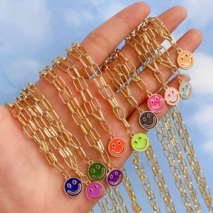 Collar con colgante de suéter <span class=keywords><strong>Lost</strong></span> Lady para mujer, cadena de aleación de doble cara para clavícula, joyería para fiestas, regalos - Product Image 3