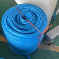 Profil en mousse PE bleue conçu pour la protection des pare-brise et du verre lors du transport