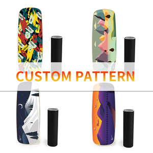 Zhensheng, venta al por mayor, entrenador de estabilidad personalizado, Fitness, Yoga, tabla de equilibrio de madera con rodillo - Product Image 5