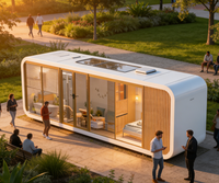Maisonnette Modulaire Préfabriquée Personnalisée Apple Cabin, Bureau de Jardin Intelligent, Villa de Loisirs, Pod, Cabine Photo, Casa Prefabricada