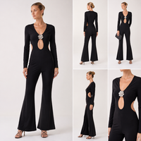 Nouvelle Robe de Soirée Longue Extensible à Col Halter et Dos Nu, Motif Floral Argenté, Idéale pour Défilé, Collection Été 2026