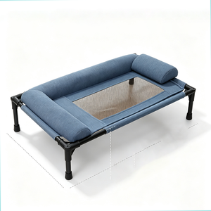Lit de voyage pour animaux de compagnie - Convient à toutes les saisons, niche pour chat et chien, résistant aux morsures, imperméable à l'humidité et facile à nettoyer. - Product Image 1