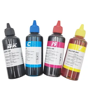 Universele Refill Inkt Voor Epson Hp Canon Brother Lexmarks Dell Kodak Samsung Inkjet Printer 100Ml Fles Inkt Siliconen Pad mond