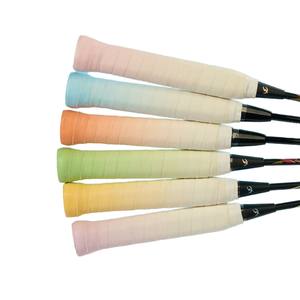 Bande adhésive pour poignée de raquette, couleur dégradée Dalton, auto-adhésive, pour badminton, tennis, pêche, cyclisme, enveloppement de guidon - Product Image 1