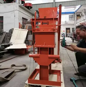 Máquina de bloques de tierra de último diseño, cilindro hidráulico para fabricación de bloques
