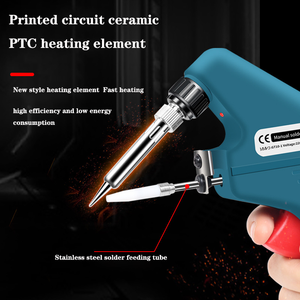 Pistola <span class=keywords><strong>de</strong></span> soldadura térmica interna <span class=keywords><strong>de</strong></span> hierro portátil <span class=keywords><strong>de</strong></span> 60W para sopletes <span class=keywords><strong>de</strong></span> soldadura, <span class=keywords><strong>soplete</strong></span> <span class=keywords><strong>de</strong></span> mano - Product Image 3