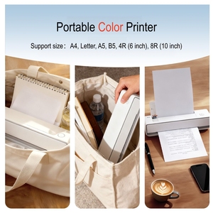 Stampante Portatile A4 per Ufficio, Stampante a Getto d'Inchiostro Wireless con Batteria Ricaricabile per <span class=keywords><strong>Casa</strong></span> e Ufficio - Product Image 2