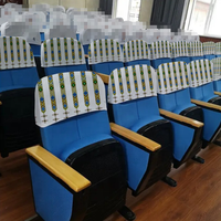 Offre Spéciale église extensible chaise dos couvre personnalisé traditionnel éthiopien croix conception salle de réunion chaise couverture arrière
