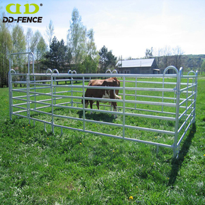 Panneaux de clôture portables robustes en métal galvanisé pour enclos à bétail, panneaux de clôture pour chevaux, pour <span class=keywords><strong>ferme</strong></span> et cour - Product Image 5
