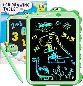 Lavagna LCD per bambini, giocattoli per bambini, ragazze per ragazzi e ragazze colorato Doodle Board <span class=keywords><strong>da</strong></span> <span class=keywords><strong>disegno</strong></span> Pad, apprendimento di giocattoli educativi - Product Image 3