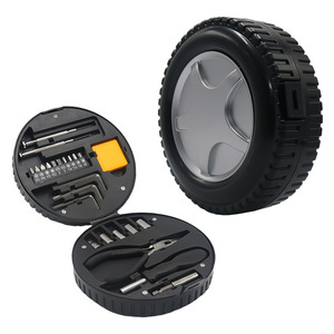 Kit de réparation de pneus 24 pièces en acier au carbone, système métrique, ensemble d'outils d'installation pour la maison - Product Image 1