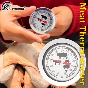 BBQ Dial Stainless Steel <strong>Probe</strong> Instant Read Household Kitchen <strong>Thermometer</strong> for Home Cooking Meat - Product Image 1