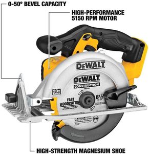 <span class=keywords><strong>Sierra</strong></span> <span class=keywords><strong>circular</strong></span> de grado industrial sin escobillas de 20V, sierras eléctricas para corte de madera, corte portátil alimentado por batería de 50 grados - Product Image 4