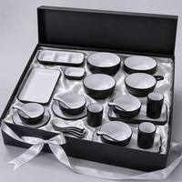 Série Blanc Encre Japonaise Non Toxique Écologique A5 Vaisselle en Mélamine Incassable pour Hôtels, Restaurants, Écoles, Hot Pot