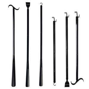 सभी एक 35.5 "प्लास्टिक एब्स लंबे ड्रेसिंग स्टिक जूते हॉर्न सॉक हटाने उपकरण अलग-इन-1 - Product Image 2