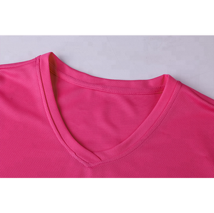 Camiseta de Mujer al por Mayor, Serigrafía, 100% Poliéster, Cuello en <span class=keywords><strong>V</strong></span> - Product Image 3