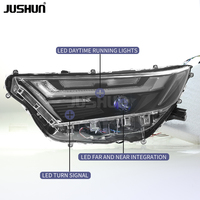 Feux avant LED JUSHUN pour Toyota RAV4 2020-2025, ensemble de phares de mise à niveau, feux de jour, vente en gros d'usine