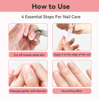 Liquide réparateur pour ongles en gros, soin antibactérien, liquide nutritif utilisé pour les soins des mains et des pieds et le traitement des mycoses des ongles