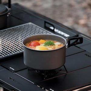 Açık Hava Alüminyum Alaşımlı Kamp Yemek Pişirme Seti 3-5 Kişilik Tam Taşınabilir - Product Image 3